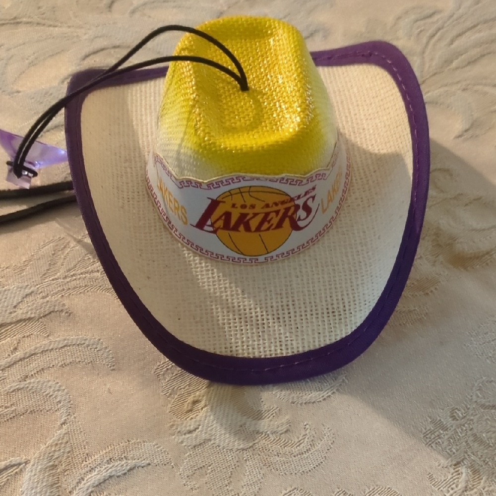 Mini Cowboy Hat - Purple and Yellow